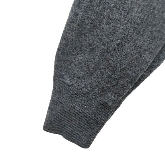 Goodman Extra Fine Merino Sweater Mens XL Gray Pullover Long Sleeve Crew Neck - Picture 7 of 12